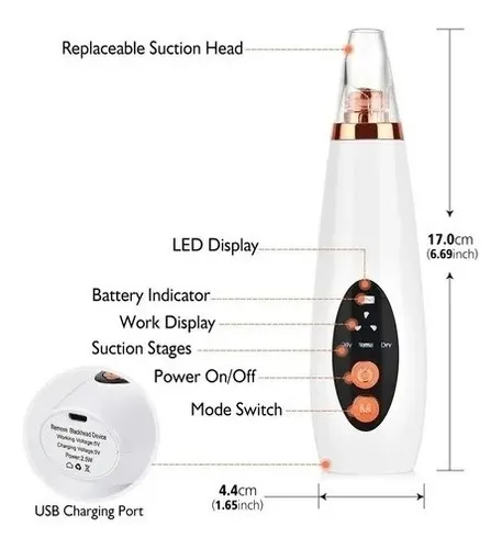 Succionador de Poros Eléctrico