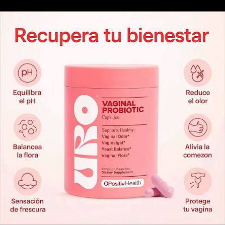 URO VAGINAL PROBIOTICS PARA LA SALUD VAGINAL DE LAS MUJERES.