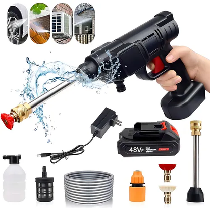 Hidrolavadora Portátil, Inalámbrica Multiuso