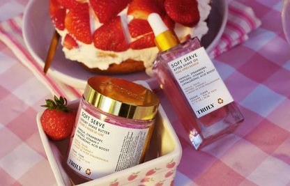 2X1 TRULY Strawberry 🍓 Crema + Serum de Fresa | Hidratación y Piel Radiante